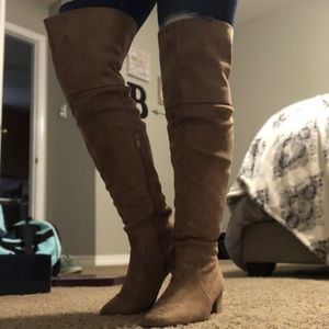 Over the knee boots